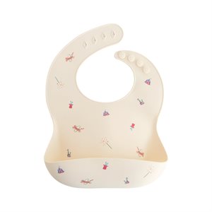 Mushie Silicone Bib - Circus